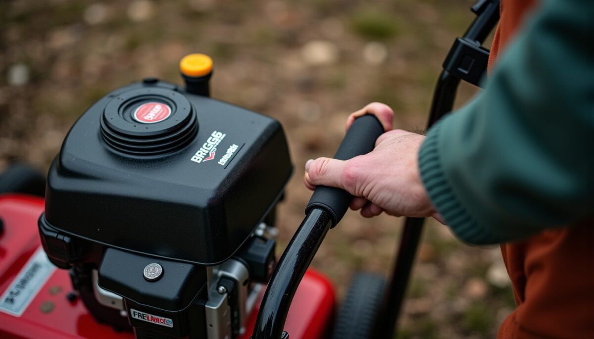 Tondeuse Briggs & Stratton : pourquoi elle démarre puis cale et comment y remédier efficacement Tondeuse Briggs & Stratton : pourquoi elle démarre puis cale et comment y remédier efficacement