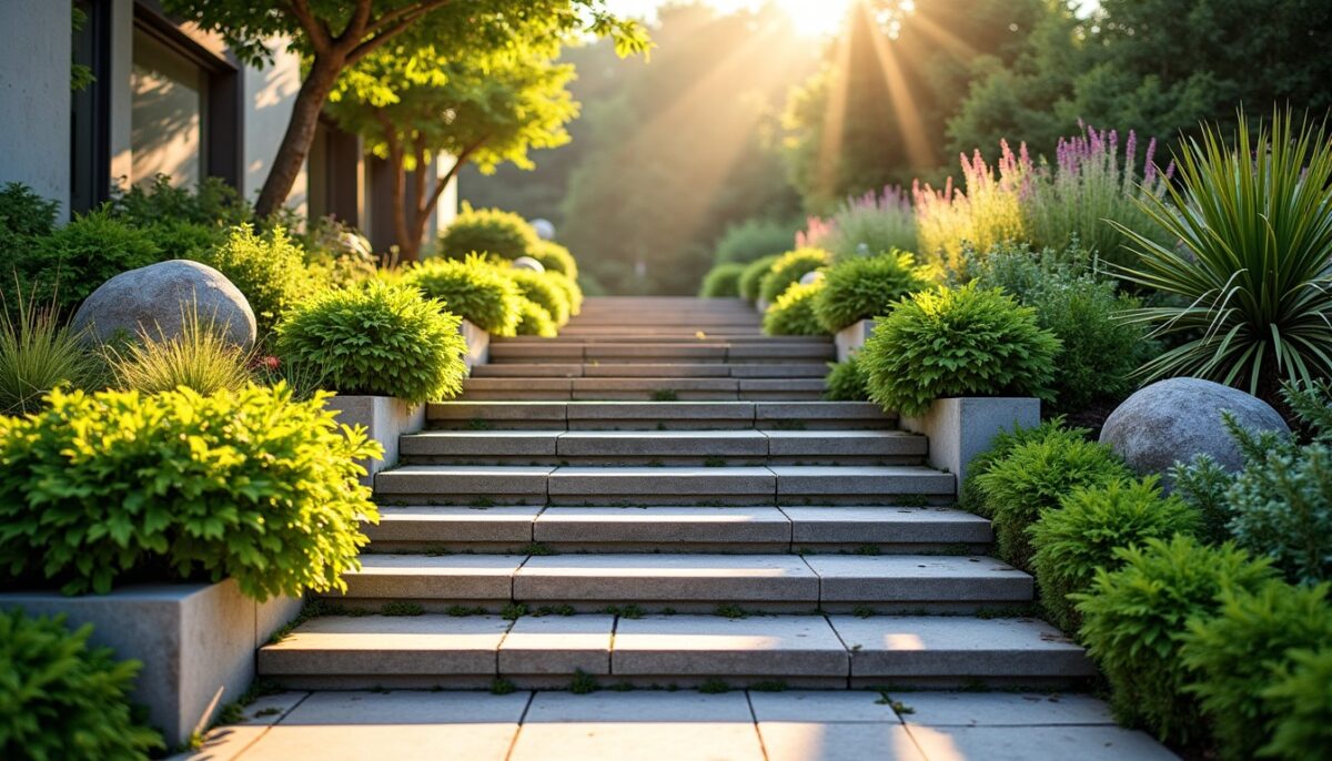 Transformer un escalier en béton : astuces écologiques et solutions pérennes