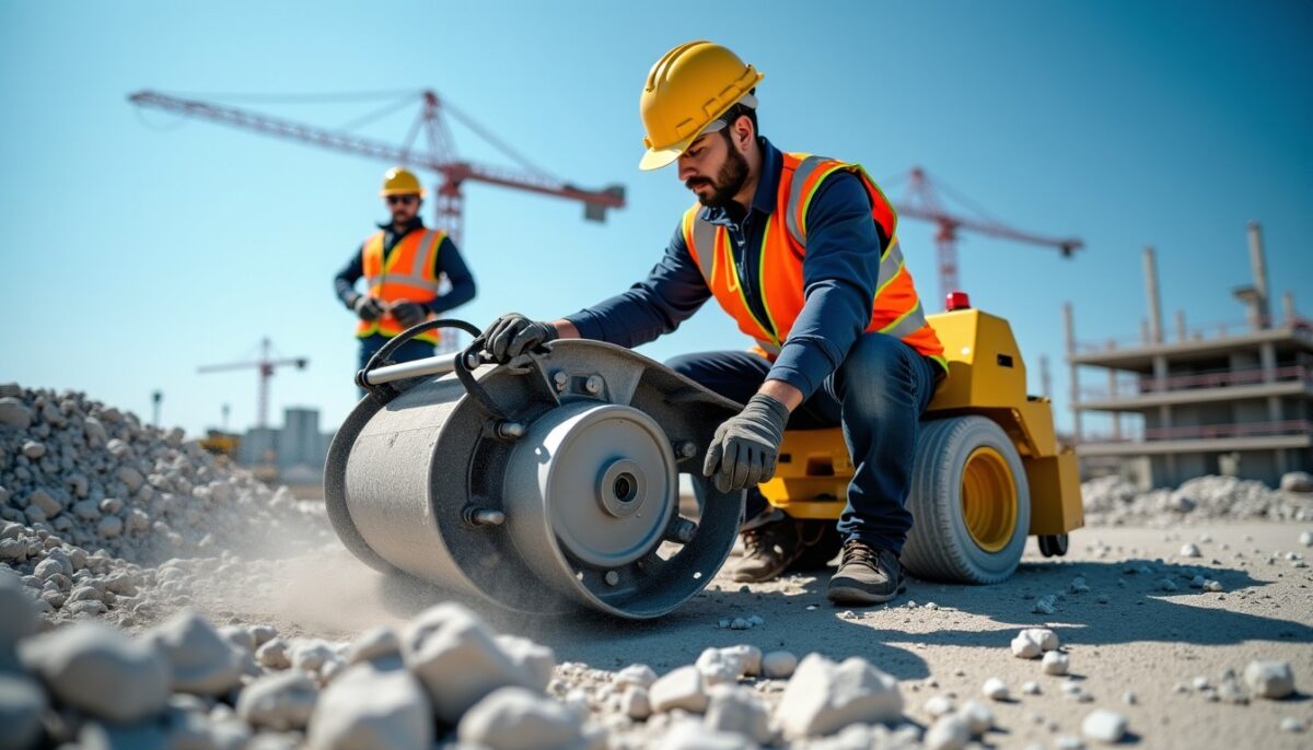 Méthodes ingénieuses pour démolir le béton sans recourir au marteau-piqueur