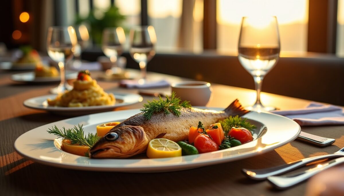 Délices d'accompagnements gourmands pour révéler toute la saveur de la truite