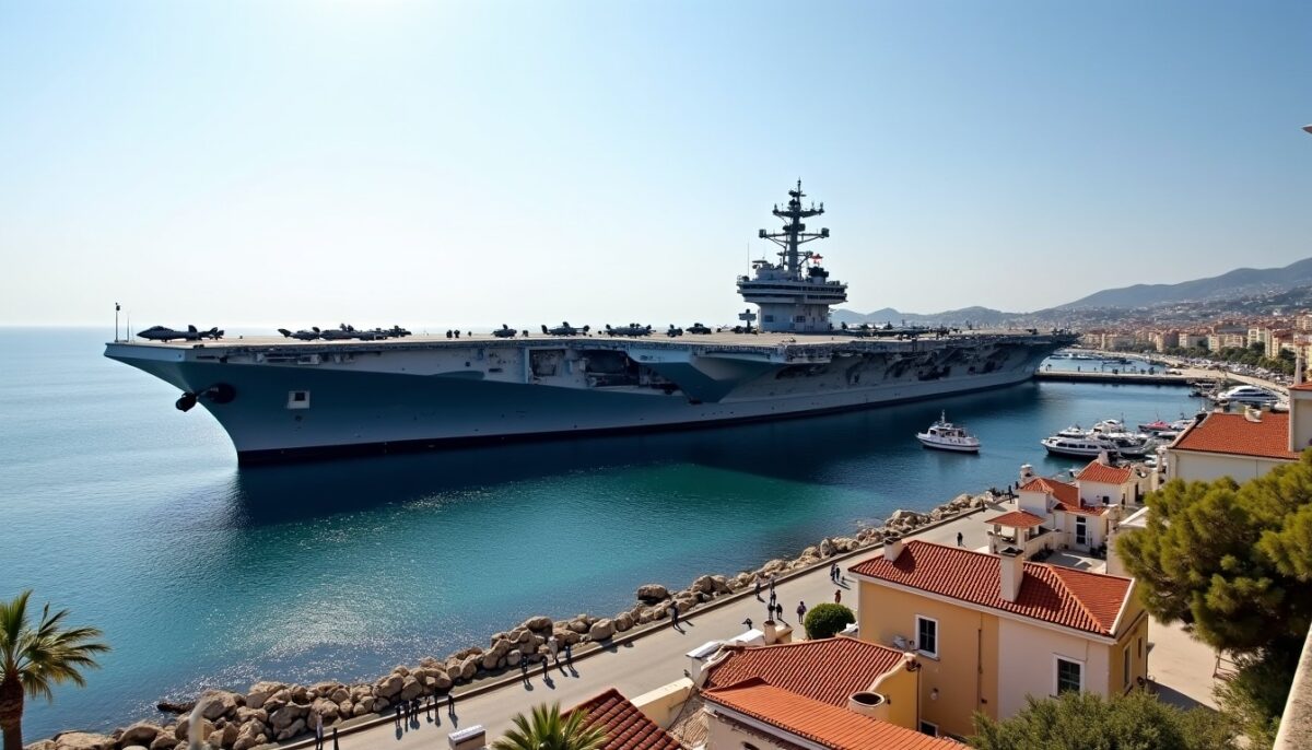 USS Gerald R. Ford fait escale à Marseille : quelles sont les raisons de cette présence impressionnante ?