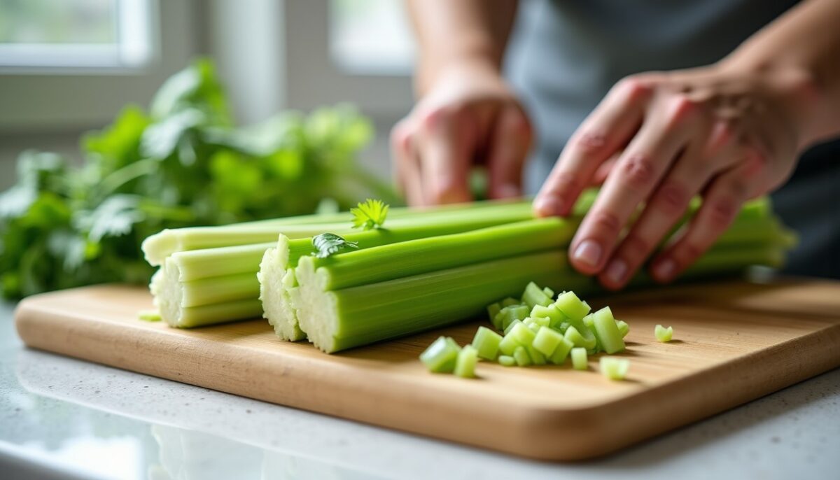 Les astuces indispensables pour congeler les branches de céleri et préserver toute leur fraîcheur